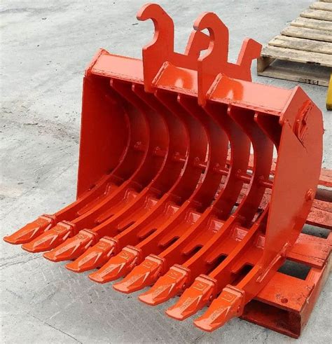 compact excavator rake attachment|root rakes for mini excavators.